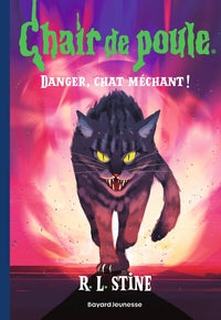 Chair de poule , tome 15 - danger, chat mechant ! - Livre d'occasion
