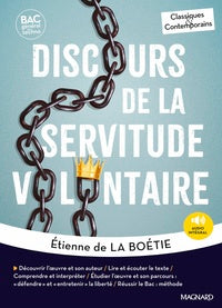 Discours de la servitude volontaire - bac francais 1re 2026 - classiques et contemporains - oeuvre a - Livre d'occasion