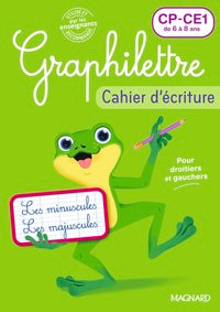 Graphilettre cp-ce1 - cahier d'ecriture - Livre d'occasion