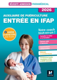 REUSSITE ADMISSION ENTREE EN IFAP - AUXILIAIRE DE PUERICULTURE 2026 - Livre d'occasion