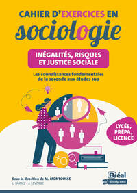 Les cahiers - cahier d'exercices en sociologie inegalites, risques et justice sociale - les connais - Livre d'occasion